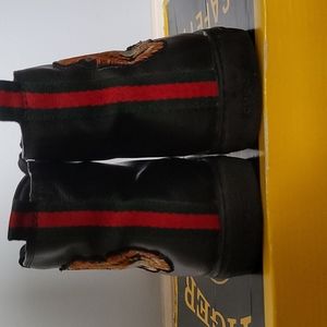 Gucci Blind For Love Tiger Edition Highcut Shoes